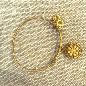Alex and Ani Clover Charm Bracelet